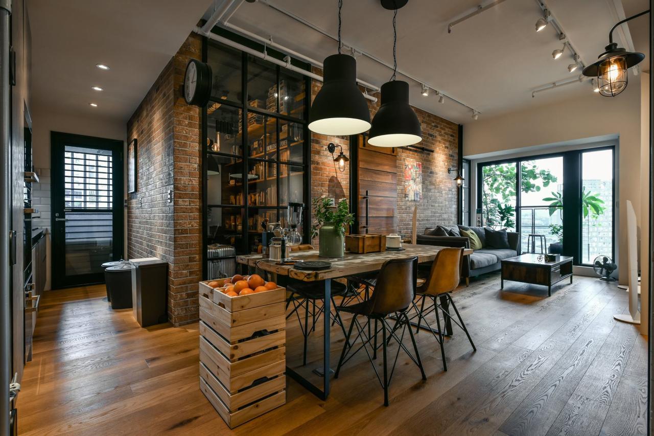 What's Hot on Pinterest: Industrial Lighting Fixtures & Exposed Bricks