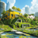 The Future of Cities: Exploring Technology and Modern Architecture for Sustainable Urban Living | illustrarch